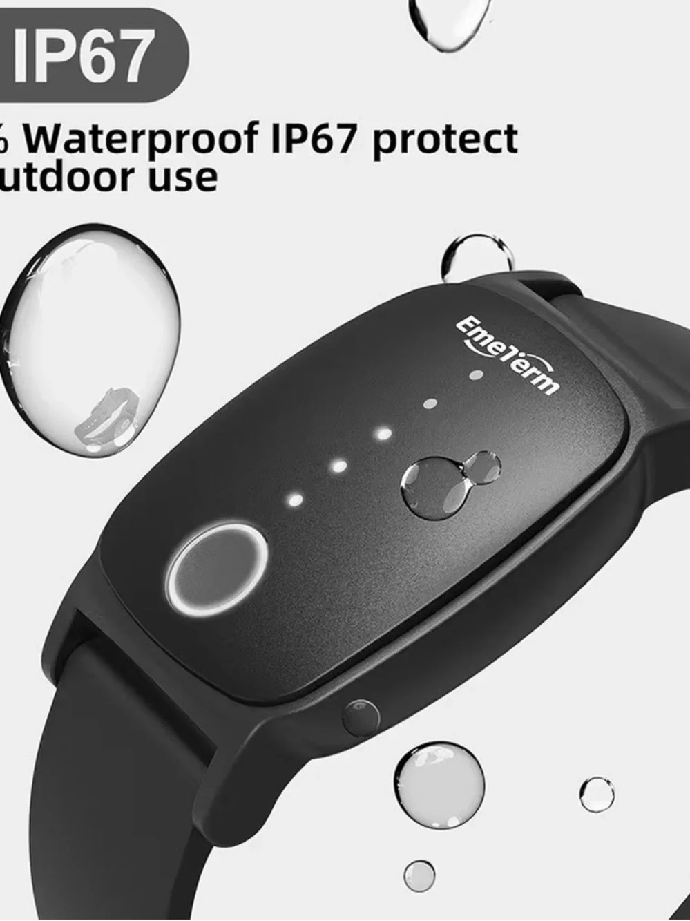Explore Anti-Nausea Wristband - White